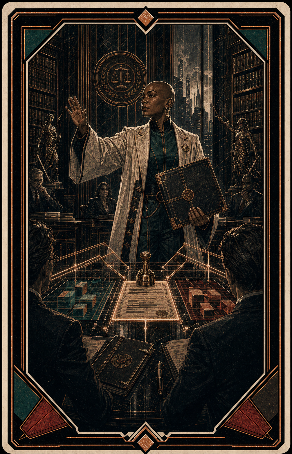 Counsel operator card art